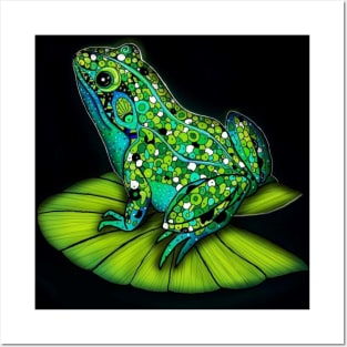 Psychedelic Frog - The Colorado River toad Posters and Art